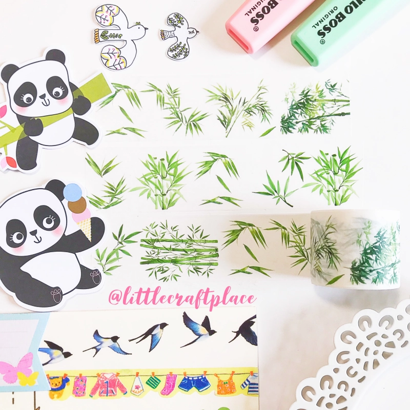 Bamboo Washi Tape waterproof