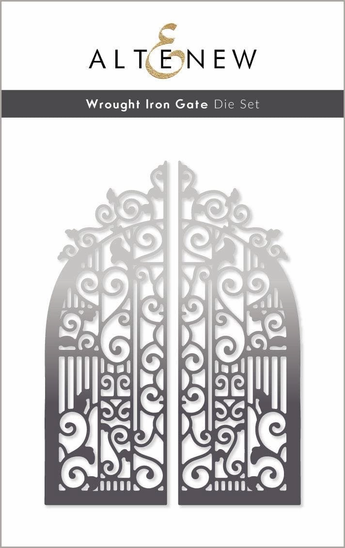 sturdy refillable Wrought Iron Gate Die Set