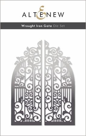 sturdy refillable Wrought Iron Gate Die Set