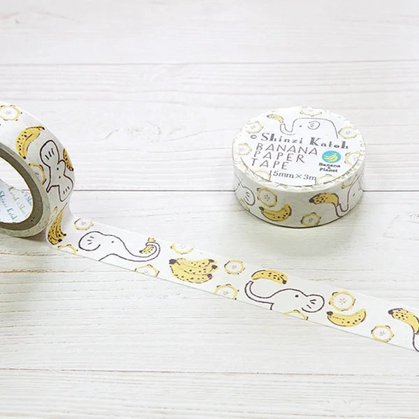 gift latest Banana & Elephant Washi Tape