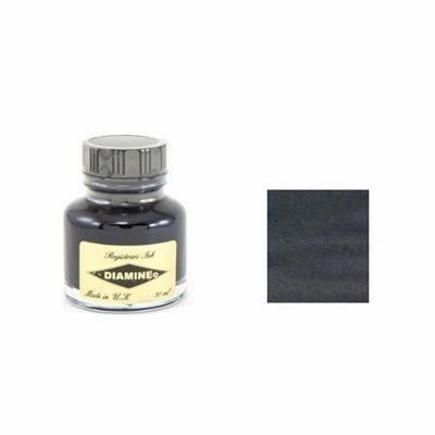 Diamine Bottled Ink 30Ml Registrars Blue/Black bundle earthy