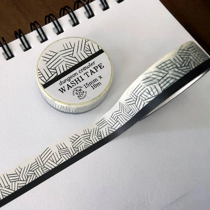 exclusive handy Dungeon Crawler Washi Tape - Instant Dungeon Creator