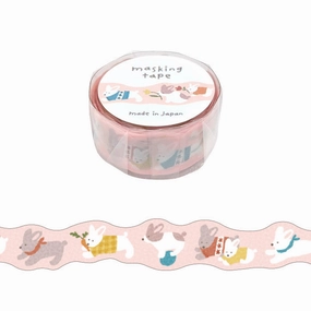 Hokkori Washi Tape Bunny nonslip