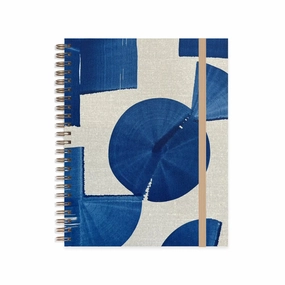 Indigo Painted Cover 6" X 8" Sketchbook (Blank Pages) popular bold