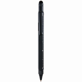 glass Monteverde One Touch Stylus Tool Black Ballpoint Pen