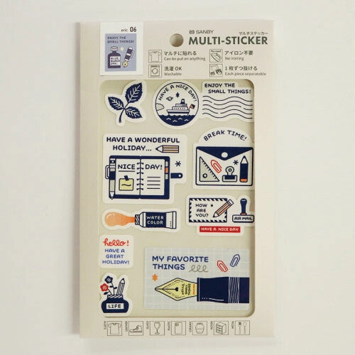 Multi-Sticker Eric Small Things - Good Time wide synthetic