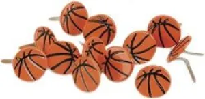 shiny soft Basketball  Brads 12  Pieces