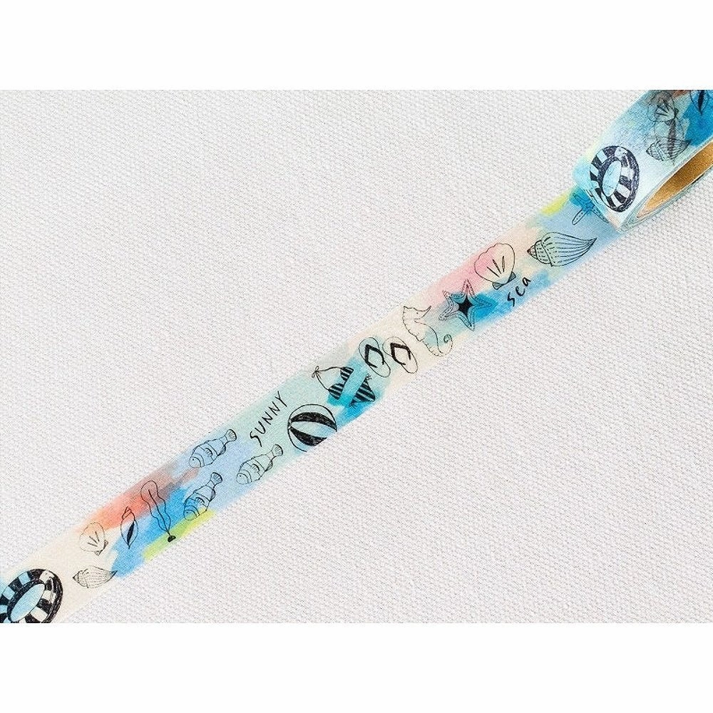 trendy mini Beach Chobit Wit Washi Tape