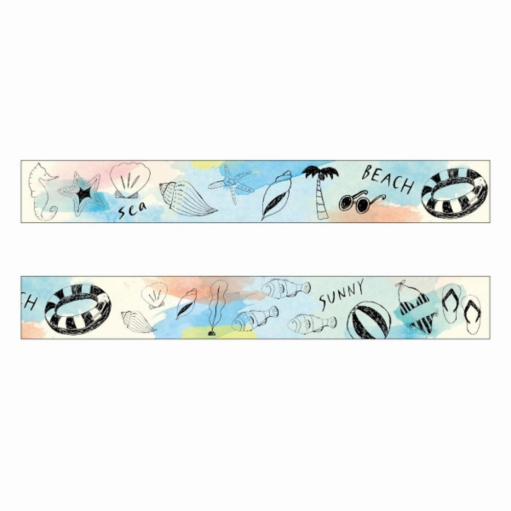 stackable Beach Chobit Wit Washi Tape
