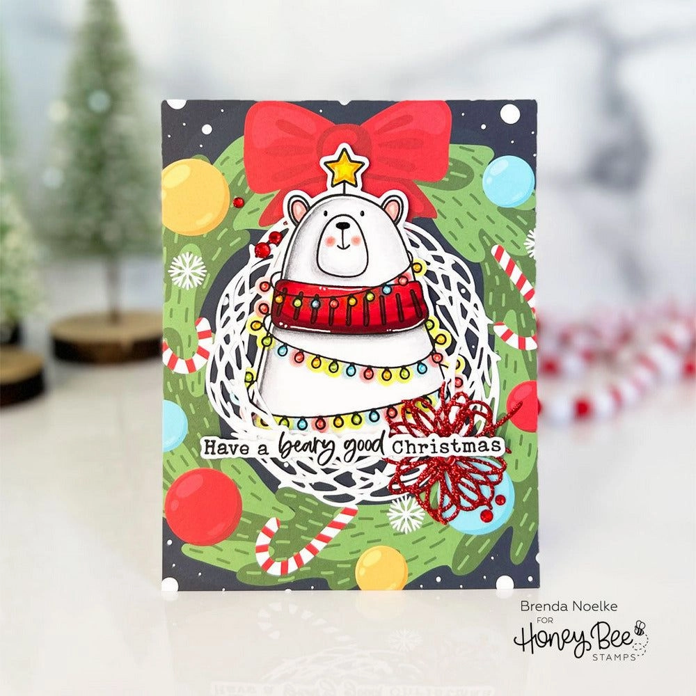 heatproof Bear Hugs - 4X5 Stamp Set