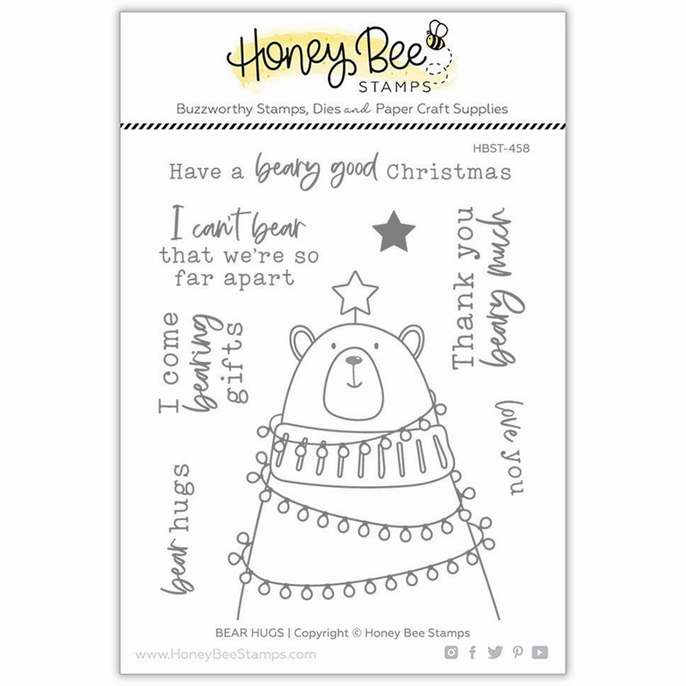 Bear Hugs - 4X5 Stamp Set metal minimalist