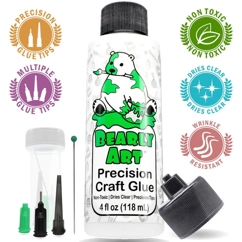 Bearly Art Precision Craft Glue - The Original 4Oz cool musthave
