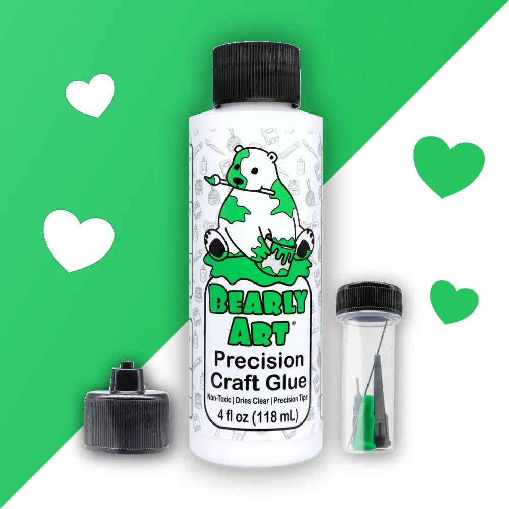 Bearly Art Precision Craft Glue - The Original 4Oz luxury professional