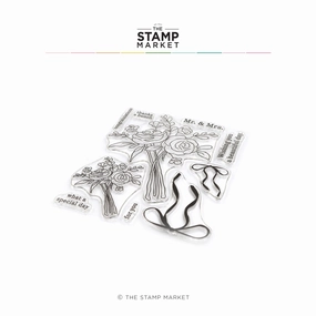 soft Beautiful Bouquet  Stamp
