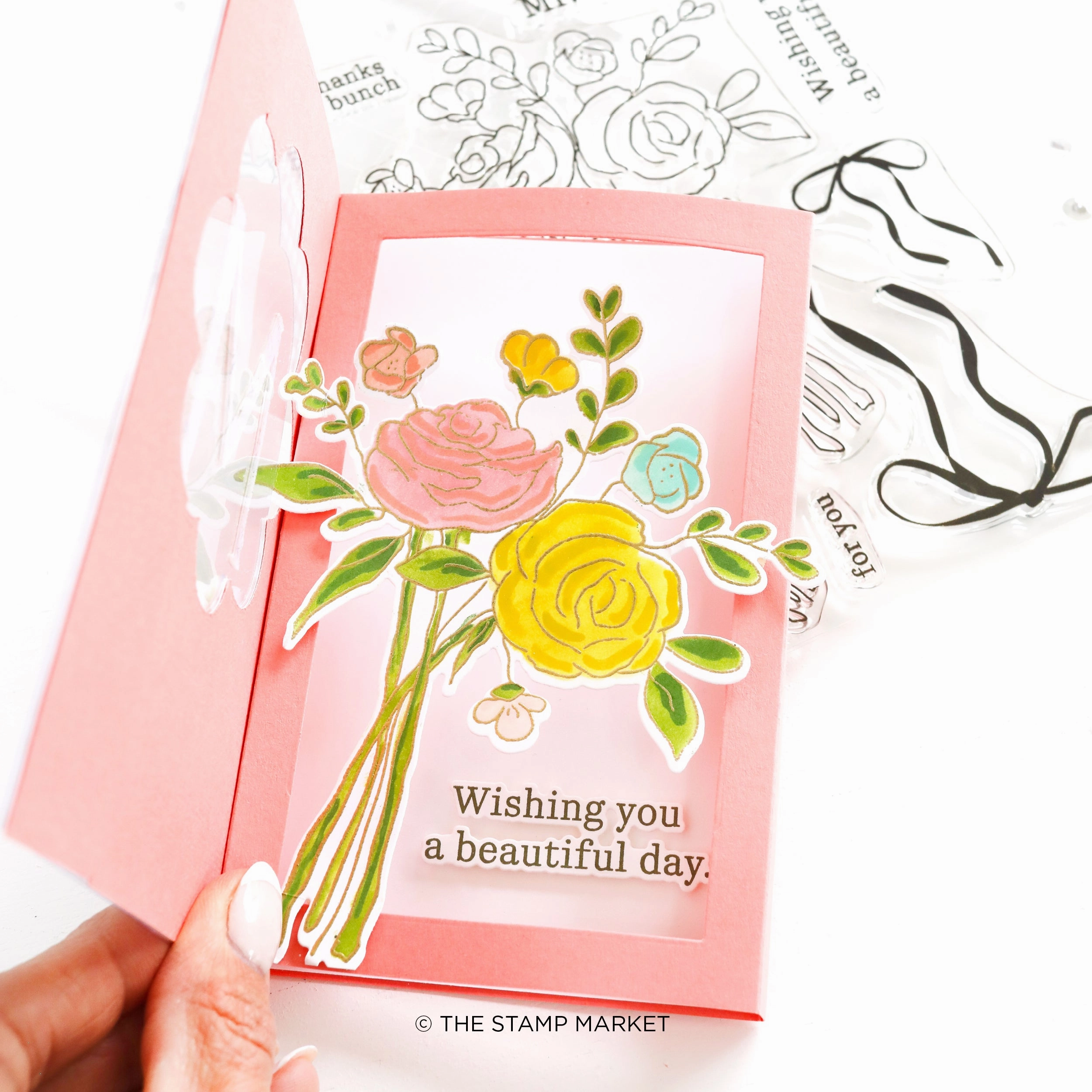 Beautiful Bouquet  Stamp bestselling