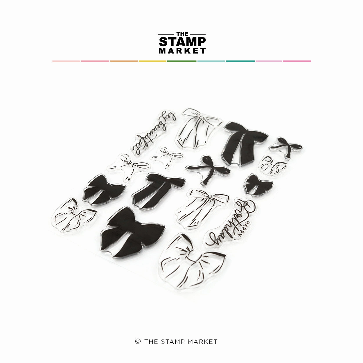 original collapsible Beautiful Bows Stamp Set
