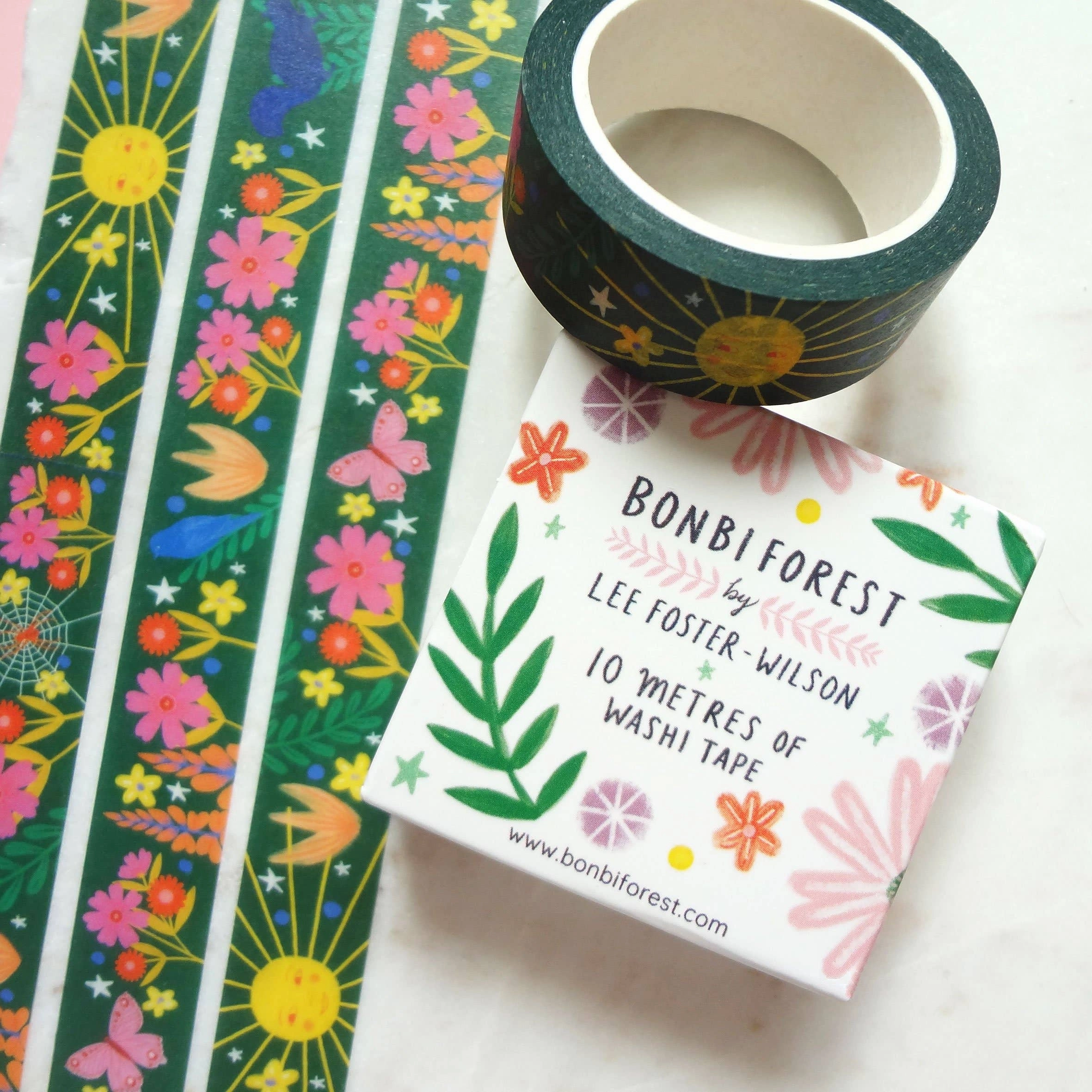 alloy Beautiful World Washi Tape Green