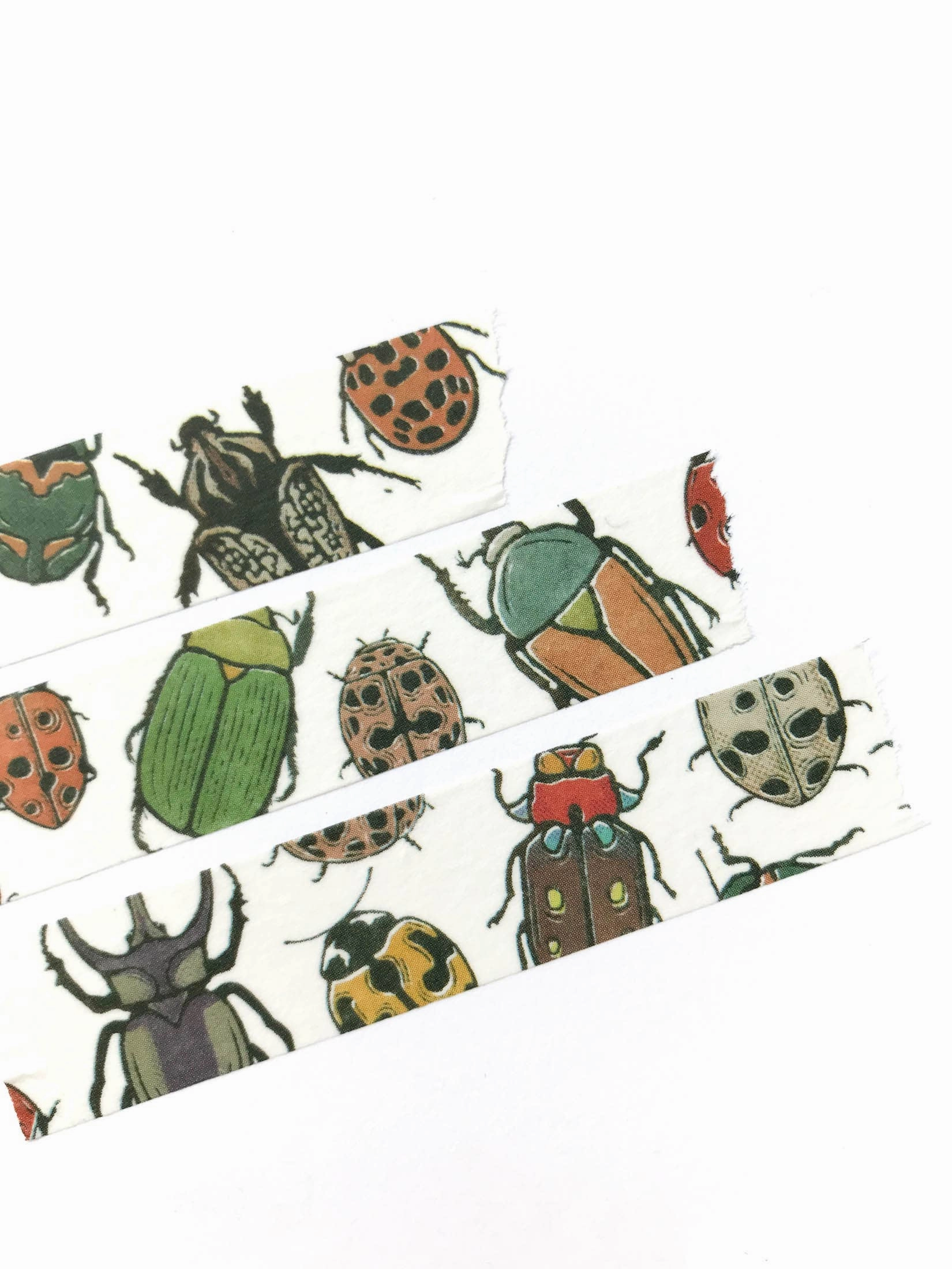 matte portable Beetle Washi Tape