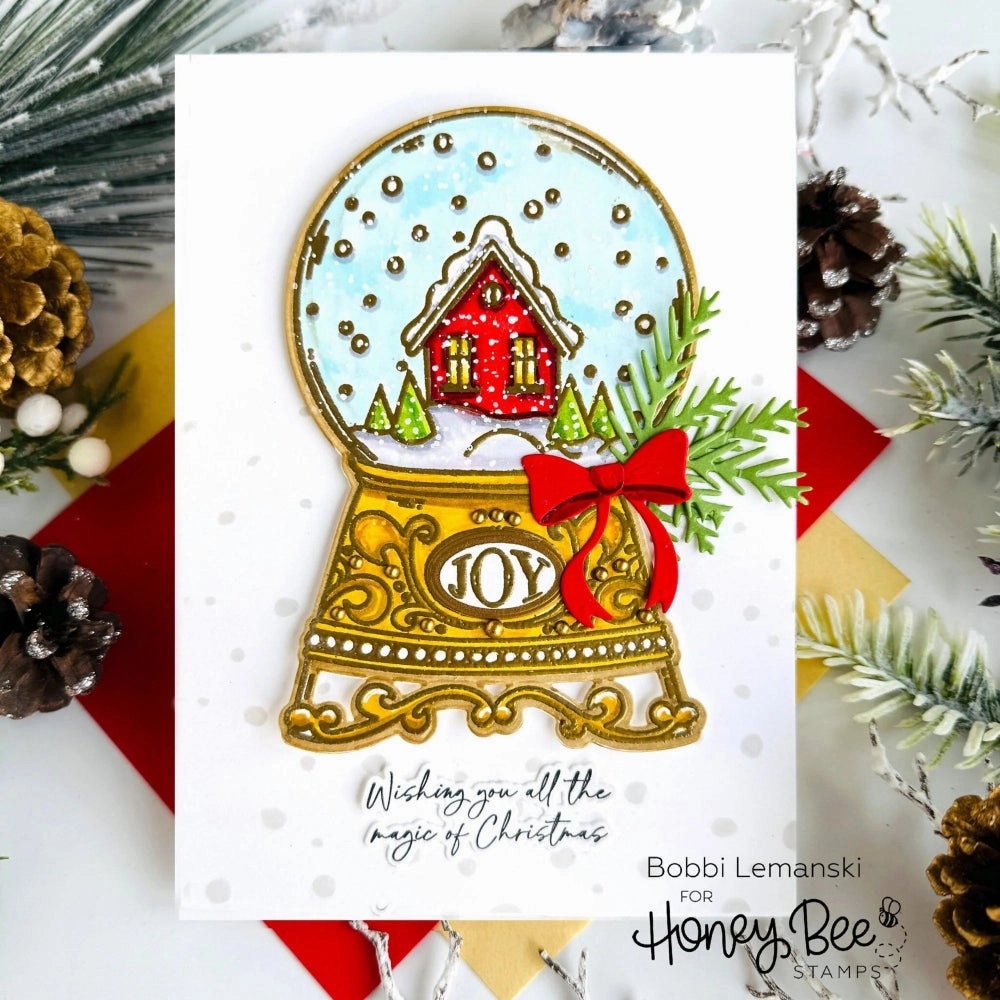 Believe In The Magic - 4X6 Stamp Set round