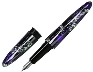Benu Briolette Milky Way Fountain Pen rubber washable