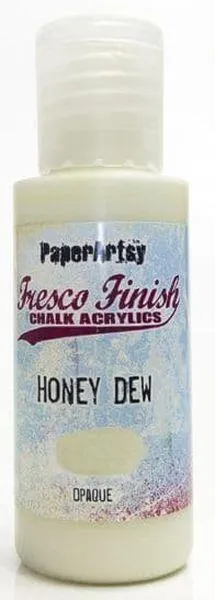 tiny solid Fresco Finish Acrylic Paint - Honey Dew