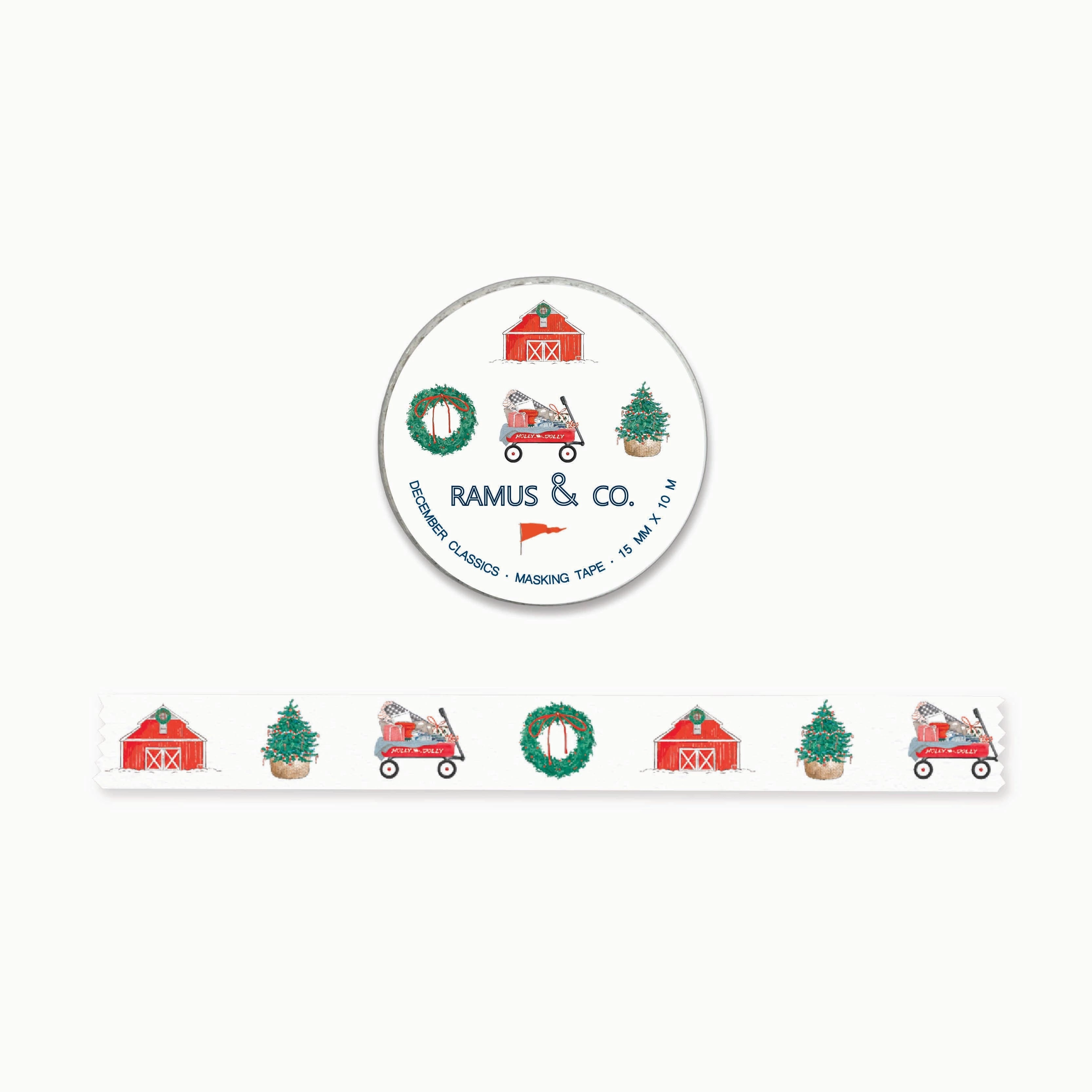 exclusive December Classics Washi Tape