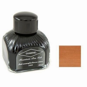 Diamine Bottled Ink 80Ml Dark Brown locking musthave