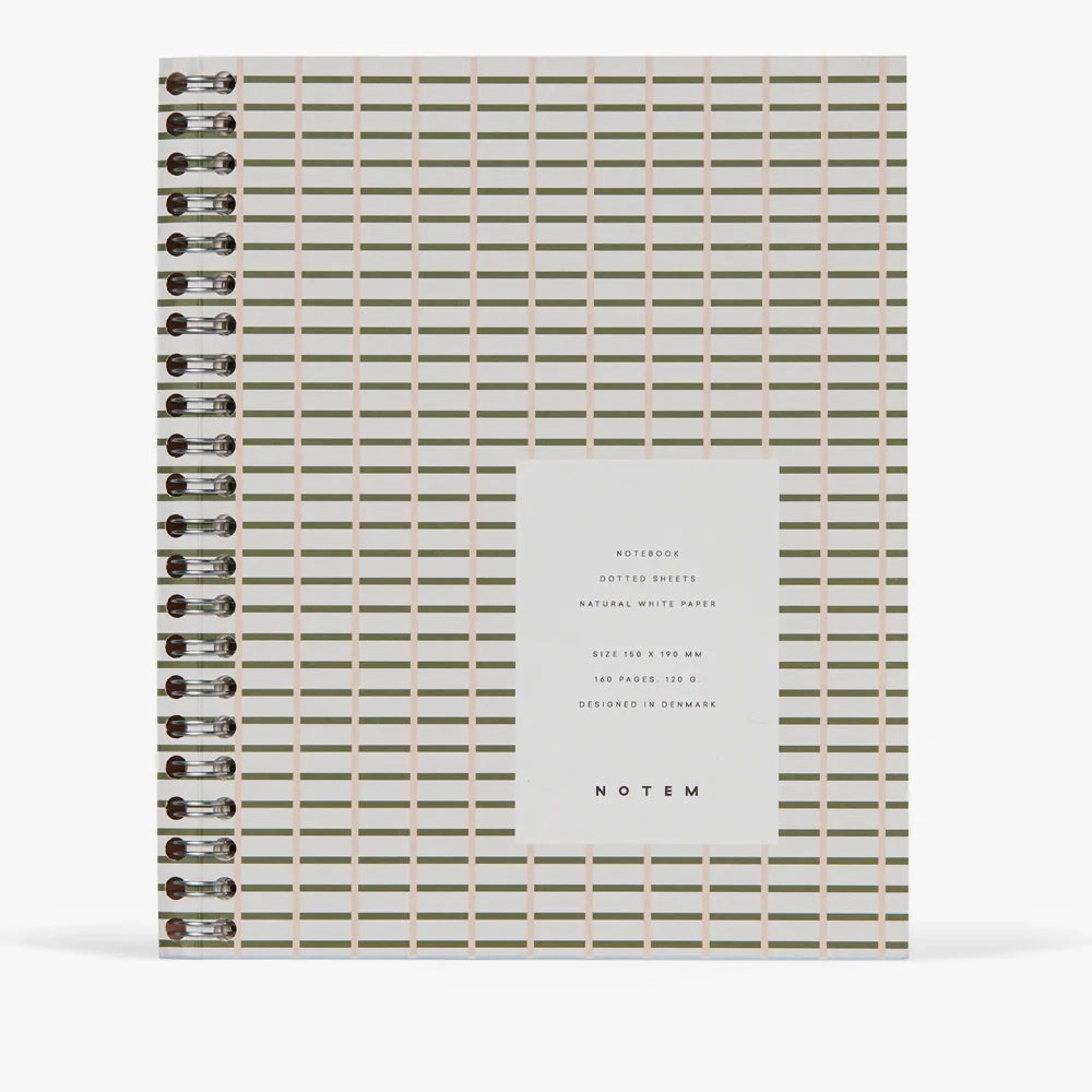 budget professional Nela Wirebound Paper Cover Notebook