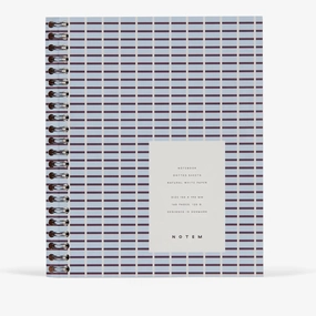 Nela Wirebound Paper Cover Notebook eco