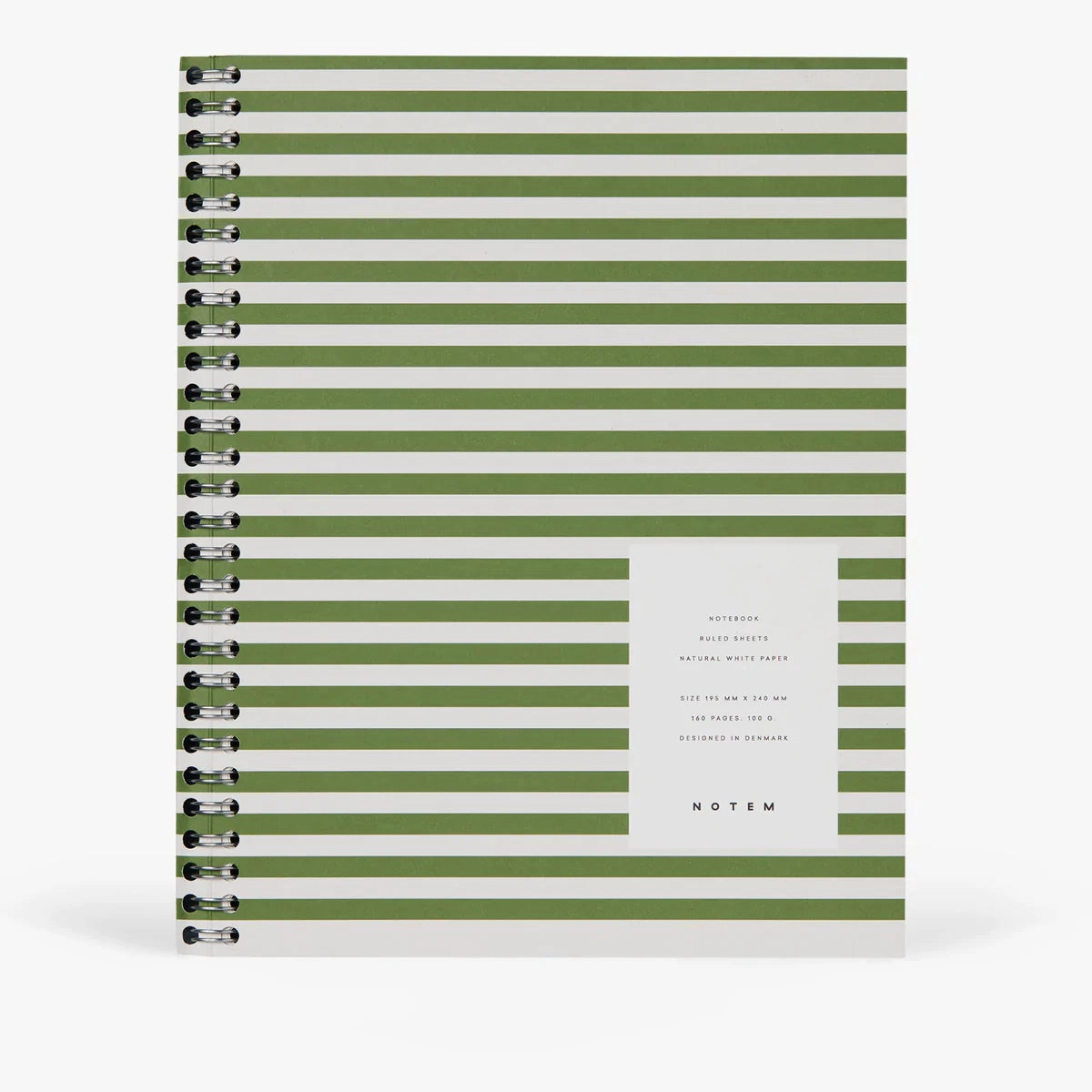 Nela Wirebound Paper Cover Notebook tiny neutral