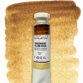 Transparent Yellow Oxide Py42 - Artist Grade Handmade Honey Based Watercolor Tube 15Ml affordable
