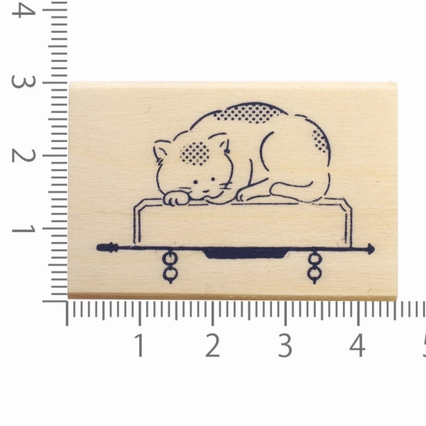 everyday Beverly Companion Rubber Stamp - Cat Signboard