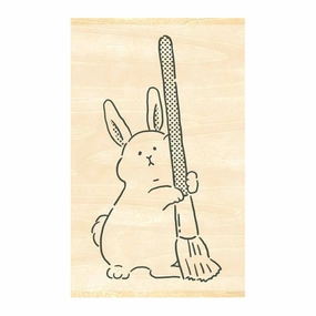 limited colorful Beverly Ink Companion Stamp - Bunny And Paint Brush