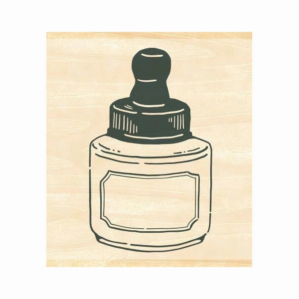 Beverly Ink Companion Stamp - Dropper Ink Bottle waterproof small
