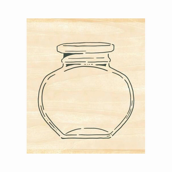 trusted Beverly Ink Companion Stamp - Glass Ink Bottle