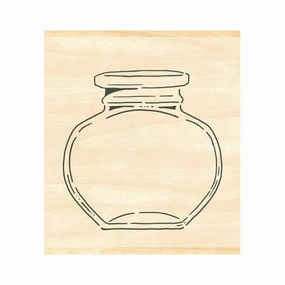 trusted Beverly Ink Companion Stamp - Glass Ink Bottle