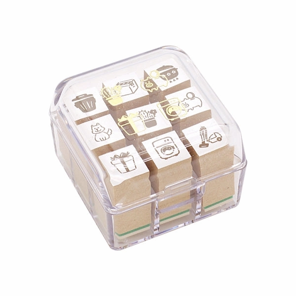 washable rubber Beverly Planner Companion Stamp - Daily Life