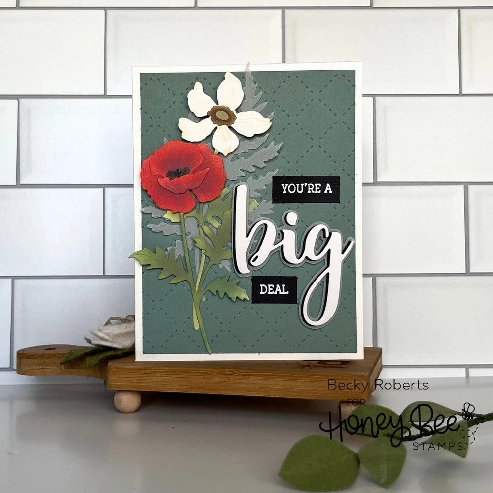 Big Buzzword - 5X5 Stamp Set - Retiring economical