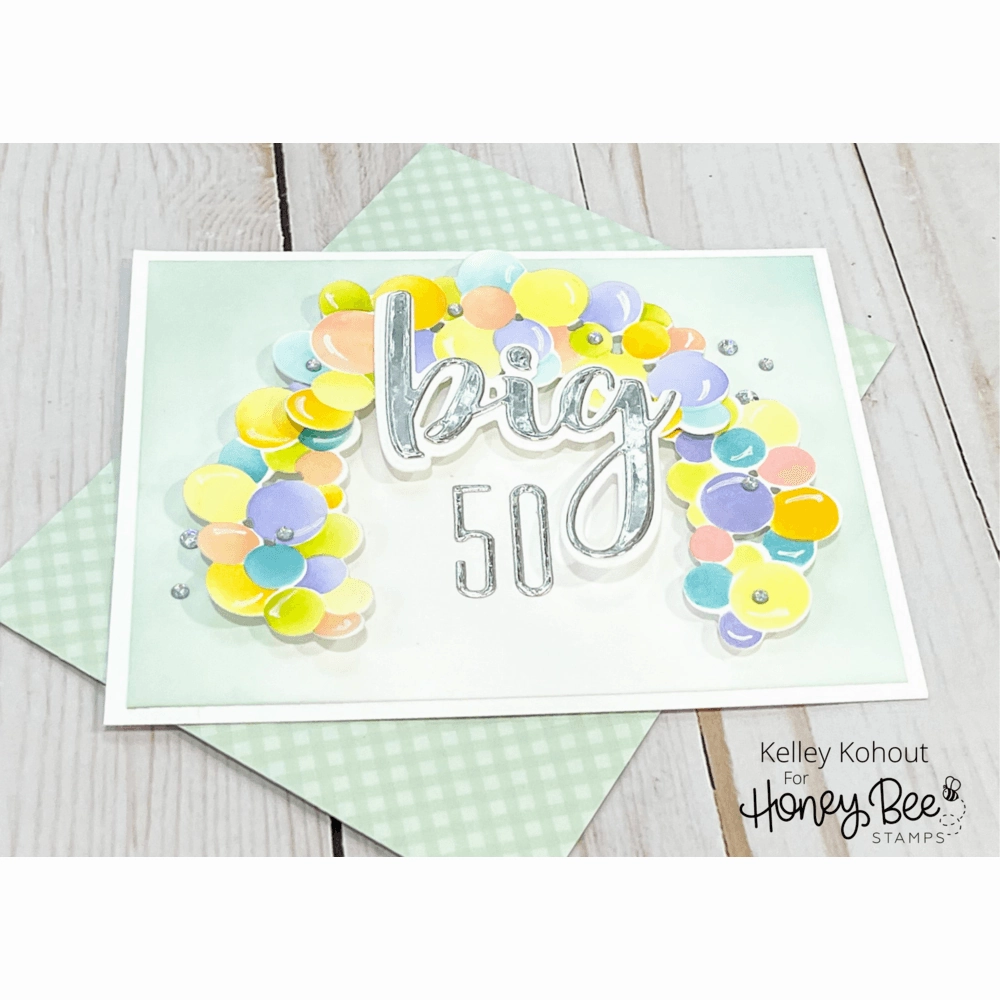 boxed budget Big Buzzword - 5X5 Stamp Set - Retiring