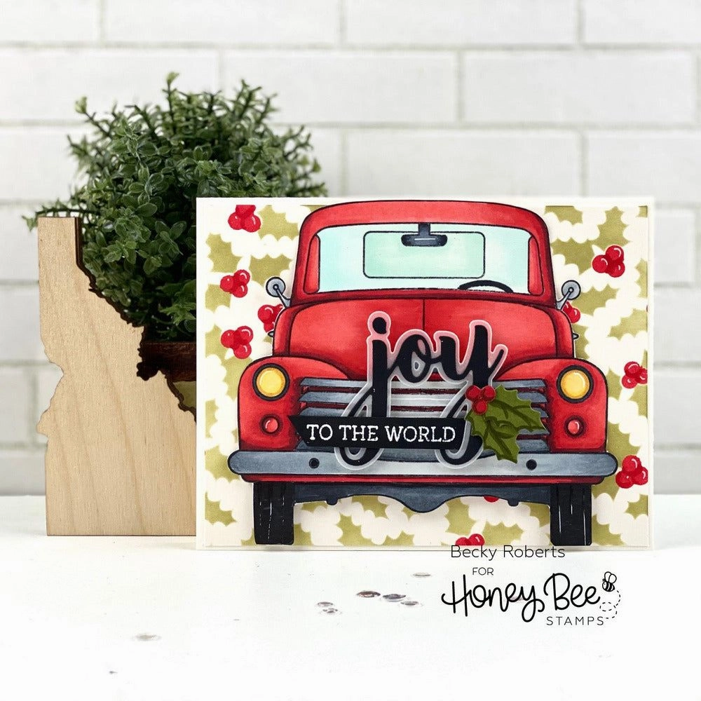 daily wholesale Big Pickup Cab - 6X6 Stamp Set
