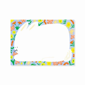 Billie Bunny 7" X 5" Notepad small
