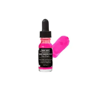fiber Liquid Watercolor - Neon Brights - Pink