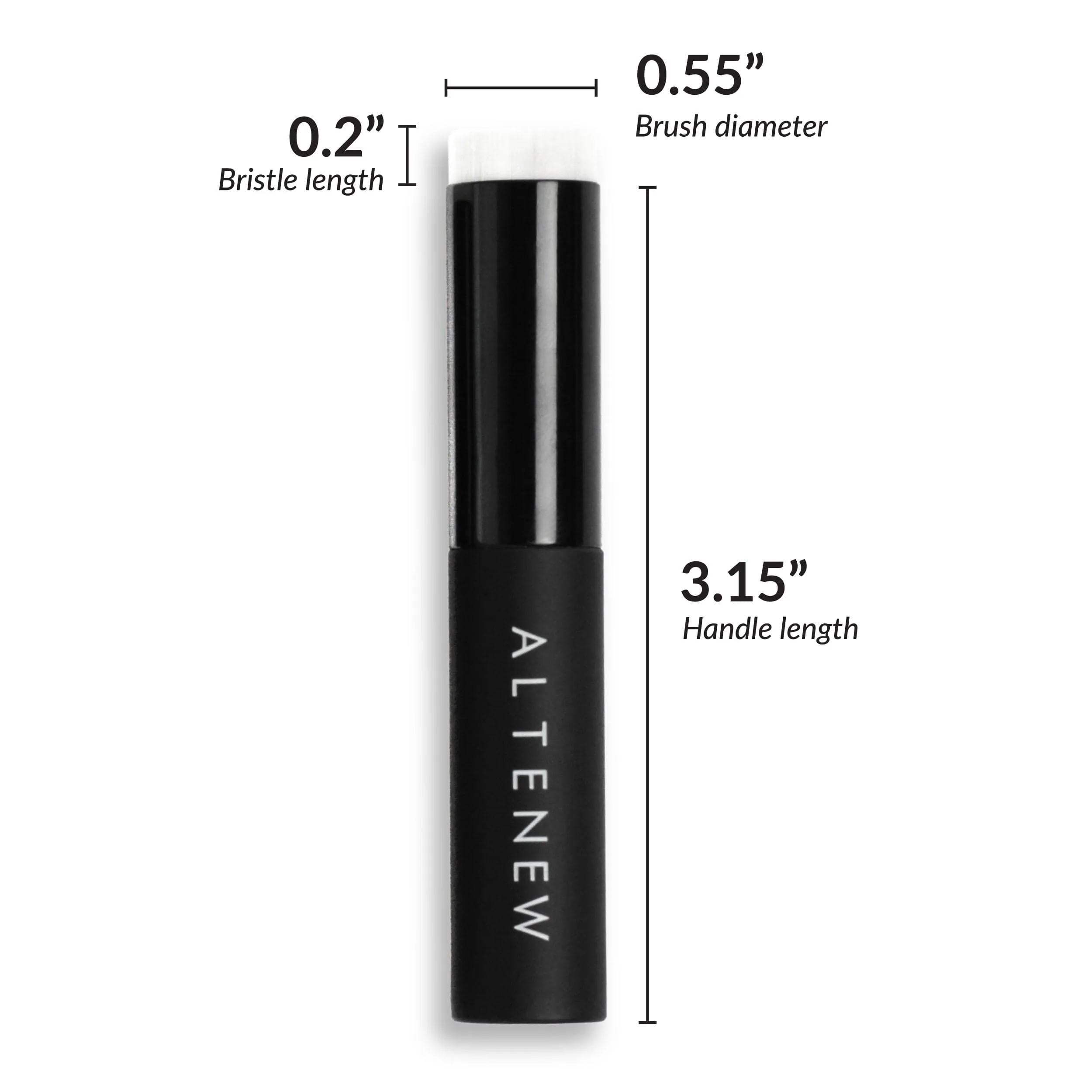 Mini Blending Brush Set (Flat Bristles) premium bold
