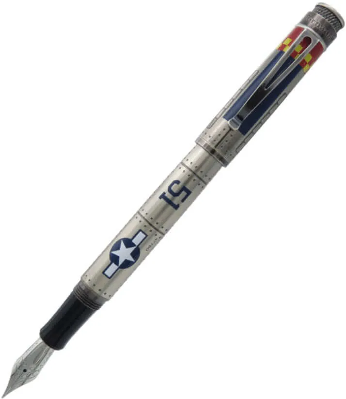 Retro 1951 Tornado P-51 Mustang Fountain Pen quickdry