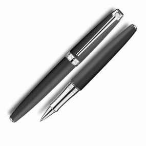 elegant daily Caran D'Ache Leman Black Matt Ballpoint Pen
