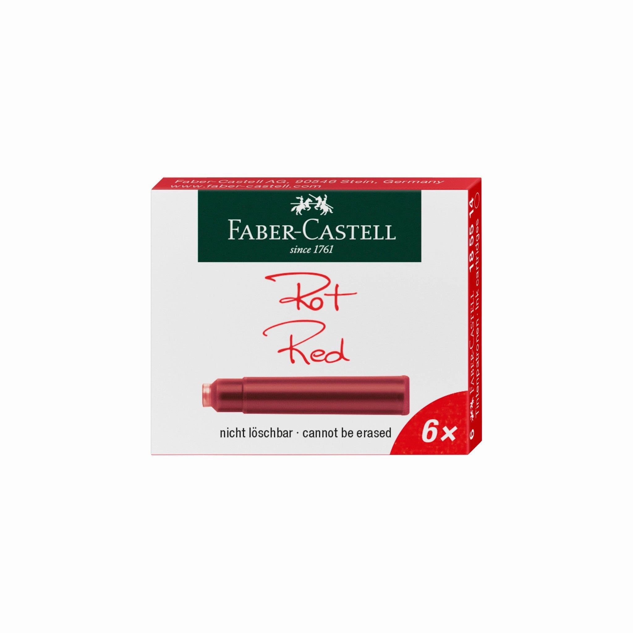 nonslip automatic Fountain Pen Ink Cartridges - Red
