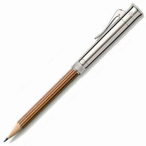 paper sleek Graf Von Faber-Castell Perfect Pencil Platinum Brown