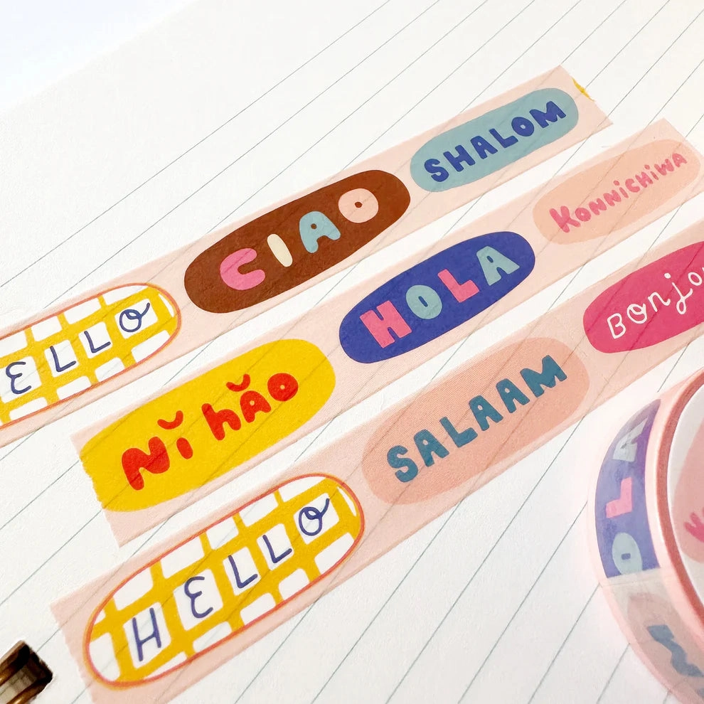 Hello World Ssd Washi Tape basic seasonal