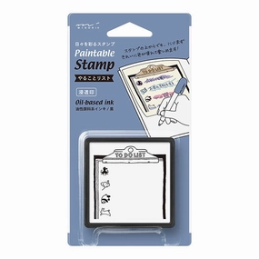 superior exclusive Midori Pre-Inked Stamp To Do List