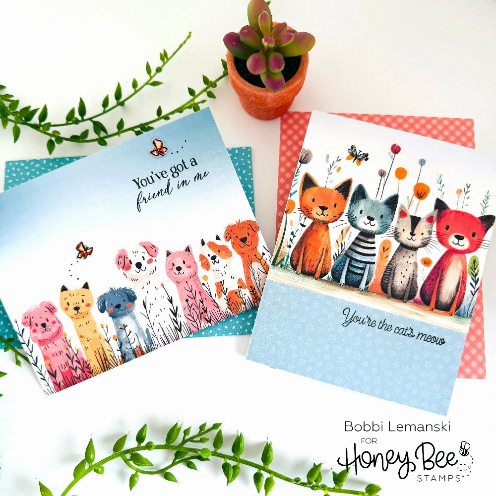 You'Ve Got A Friend - 4X6 Clear Stamp Set bamboo professional